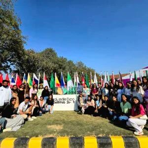 Ellenites Explore the Future of Textiles at Bharat Tex Expo 2025